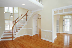water damage restoration services actual job